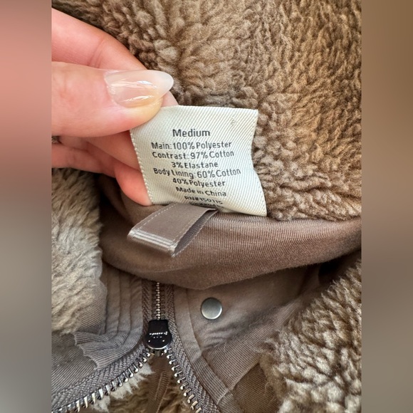 🍂NWOT Varley Jones Sherpa Coat - Picture 8 of 16